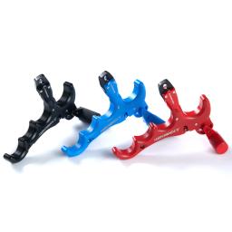 Toparchery-Liga de Alumínio Bow Release, 360 Ajustável, Quatro Dedo Composto, Tiro e Caça Assistência, Três Cores - Image 3