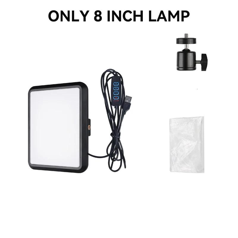 Luz de vídeo LED com tripé profissional, controle remoto, painel regulável, iluminação, fotografia de estúdio, fotografia ao vivo, lâmpada de preenchimento - Image 1