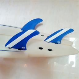 BiLong-FCS ARC Prancha De Fibra De Vidro, Núcleo Surf Board Thruster, Tri-fin, Desempenho, 3pcs por conjunto - Image 4