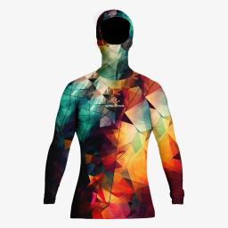 Rash Guard Surfing Hoodies, Camisetas De Mergulho De Natação, Swimwear De Manga Longa Apertada, Roupas De Proteção UV, Tops De Flutuador De Praia - Image 1