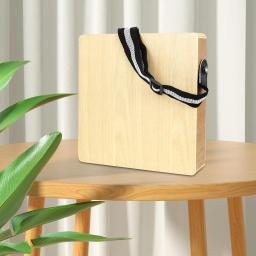 Tambor De Mão De Madeira Cajon Com Alça De Ombro, Caixa De Ritmo Portátil, Fácil De Transportar, Adequado Para Iniciantes De Férias, Home Stage, Crianças - Image 3