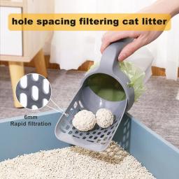 Auto-limpeza Cat Litter Box Pá, Colher para Sandbox, Kitty Tray Supplies - Image 5