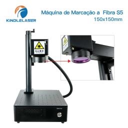 Máquina de Marcação a Laser de Fibra S5 20W 30W 50W, Gravador Portátil para Metal, Joias e Couro, Alta Precisão, Grau Comercial - Image 3