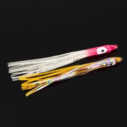 Artificial Luminosa Isca De Pesca, Saias De Lula, Polvo Isca Macia, Iscas Falsas, Equipamento De Pesca Acessórios, 10Pcs - Image 5