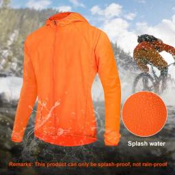 Casaco de chuva para acampamento, unissex, corta-vento, mulheres, homens, jaqueta à prova d'água, roupas de proteção solar, trekking, pesca, jaqueta corta-vento - Image 2