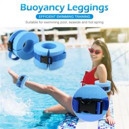 Água Aeróbica Flutuar Anel, nadar Aquático algemas, espuma de alta densidade, natação Fitness Training Aid, Piscina Exercício Equipamentos, 2pcs - Image 2
