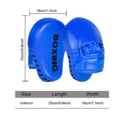 Alvo de mão curvo para combater Sanda, Alvo portátil para Boxe, Muay Thai, Treinamento e Taekwondo, 1 PC - Image 3