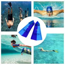 Nadadeiras de mergulho profissional para homens e mulheres, nadadeiras de treinamento de natação, barbatanas curtas de natação, Kids Flippers Equipment Set - Image 5
