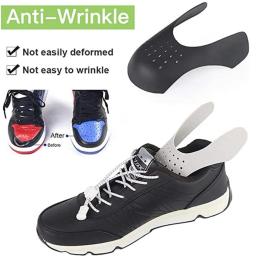 5Pairs Anti Vinco Shoes Protetor para Ténis Dobrando Crack Toe Cap Vincos Protetores Antirrugas Suporte Sneaker Acessórios - Image 3