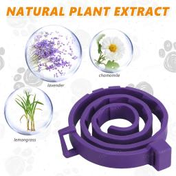 Coleira de feromona calmante ajustável para cães, colar confortável para cachorro e gatinho, aliviar a ansiedade, acessórios para cães grandes, novo lançamento - Image 2