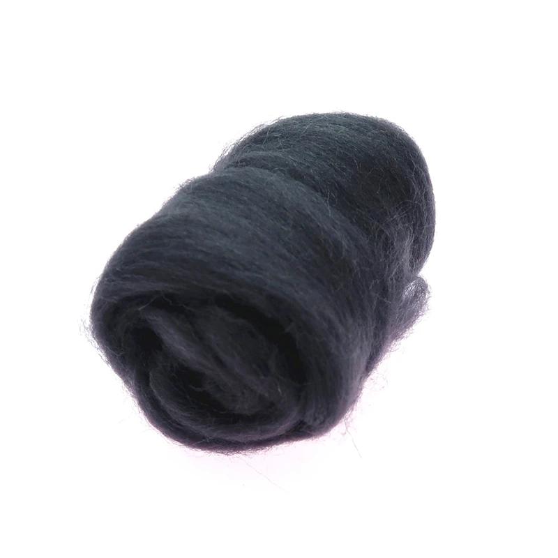Fio de lã para feltragem por agulha, fibra de lã, Spinning artesanal, DIY Craft Materials, feltragem úmida, 3.53oz - Image 1