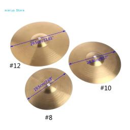 Pipi Percussão Tambor Crash Cymbal Tambor Instrumento Címbalos Para Jogadores Bateria Iniciantes - Image 6