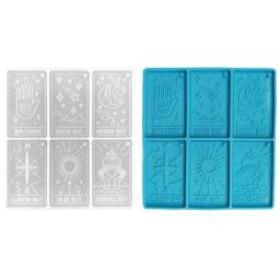 Molde resina silicone, molde tarô para fundição resina, moldes epóxi silicone para faça você mesmo - Image 1