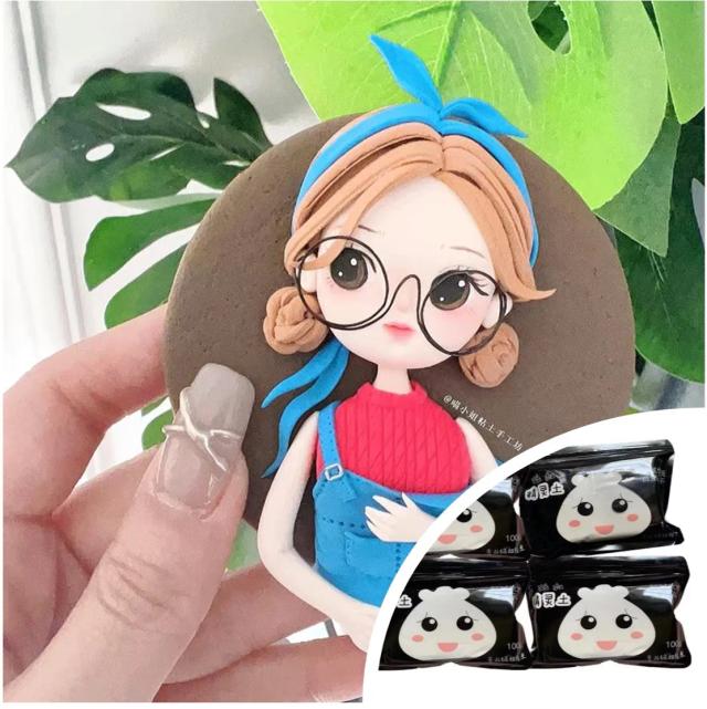 Argila Ultraleve Seco para DIY: Material Criativo para Bonecas e Brinquedos Artesanais