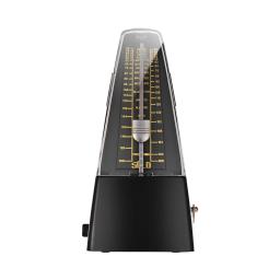 Metrônomo mecânico universal padrão, adequado para violão, violinos, pianos, bateria e outros instrumentos musicais, preto, s-350 - Image 2