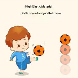 Futebol silencioso PU espuma não revestida bola de futebol macia, alta densidade, interior, sem ruído, saltando bola, treinamento silencioso para prática em casa - Image 4