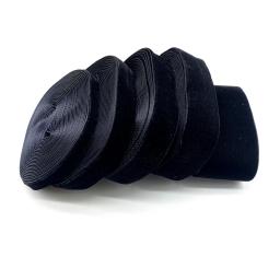 Fita de veludo preto para exibição de jóias, fita de Natal, embalagem floral, decoração de festa DIY, 6-38mm - Image 3