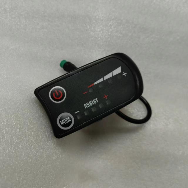 Painel Digital KM791 para Bicicleta Elétrica: Velocímetro Inteligente com 5 Níveis de Assistência PAS e Iluminação LED 36V
