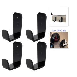 Hóquei Stick Wall Mount Display Holder, Golf Club Rack, cabide horizontal para parede doméstica, vara, 4 pcs - Image 4