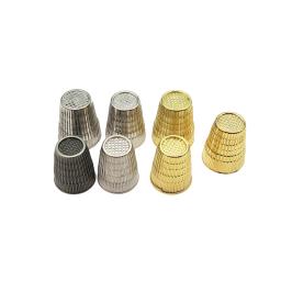 Dedais de dedo de metal de alta qualidade, protetor de aperto de costura sob medida, máquina de costura, ferramentas de agulha de pino de trabalho manual, 1 peça - Image 5
