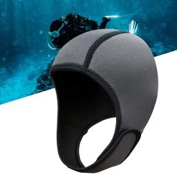 2mm neoprene wetsuit capa de mergulho capuz de mergulho surf chapéu térmico capuz para mulheres homens vela caiaque canoagem inverno - Image 4