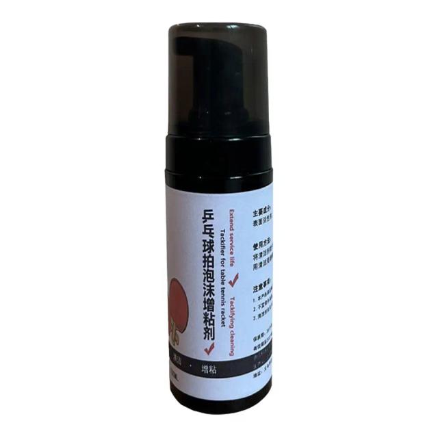 Kit Completo de Limpeza para Raquete de Tênis de Mesa com Limpador de 100ml para Cuidados e Manutenção da Raquete PinPong