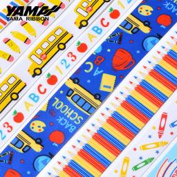YAMA-Fita do dia das crianças, Escola Prom Celebração Artesanato, DIY Presentes Embrulho, Decoração do partido, 9mm, 16mm, 25mm, 10 jardas por rolo - Image 3