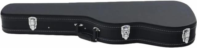 Estojo Rígido Protetor para Guitarra Elétrica ST/TL TL com Almofada de Travamento em Preto e Amarelo