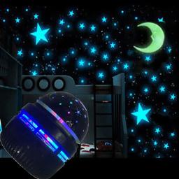 Disco Ball Light Projector com USB, DJ Projetor de Natal, Strobe Party Light, Música para carro, Home Party Mirror, LED USB Magic Spinning Laser Lamp - Image 5
