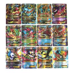 60/100 pçs pokemon cartões brilhantes versão em inglês mega gx vmax tag ex proxy coleção cartões brinquedos presente das crianças - Image 4