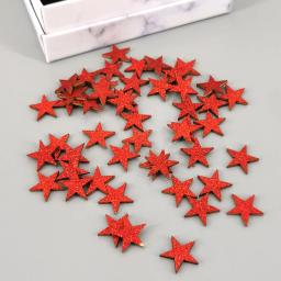 Estrelas de madeira glitter lantejoulas confetes para diy artesanal artesanato casamento aniversário festa natal mesa peça central vitrine decoração - Image 3