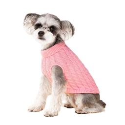 Suéter de estimação macio e quente sem mangas, suéteres de cachorro, casaco Yorkie, jaqueta de pelúcia para cães pequenos e médios, roupas de gato, 7 cores, inverno - Image 2
