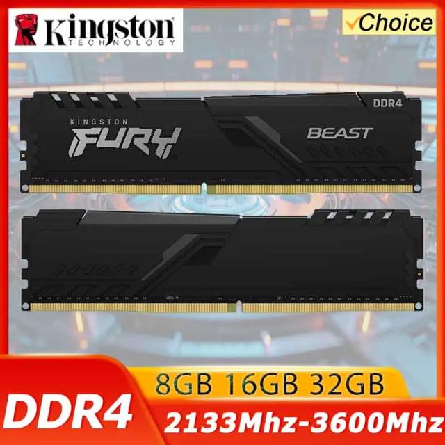 Kingston Fury Beast DDR4 16GB 3200MHz Desktop RAM