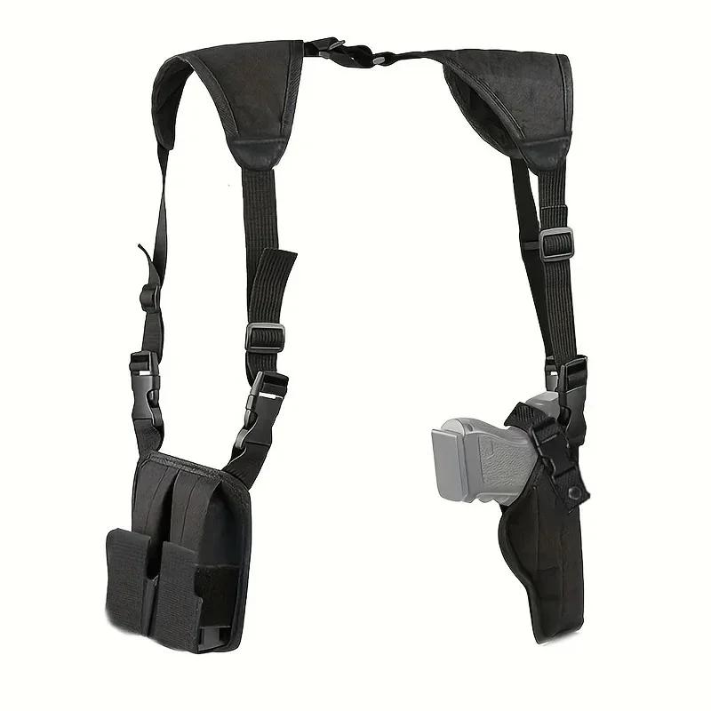 Tactical axila pistola coldre, Holster escondido portátil, Tiro Bolsa de Ombro, Caça, Novo, 2024, Oculto - Image 1