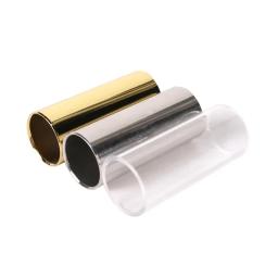 Conjunto de slides acrílicos para guitarra, 1 corrediça de aço e 1 corrediça de guitarra de bronze, 4 picaretas, bônus 6 peças - Image 6