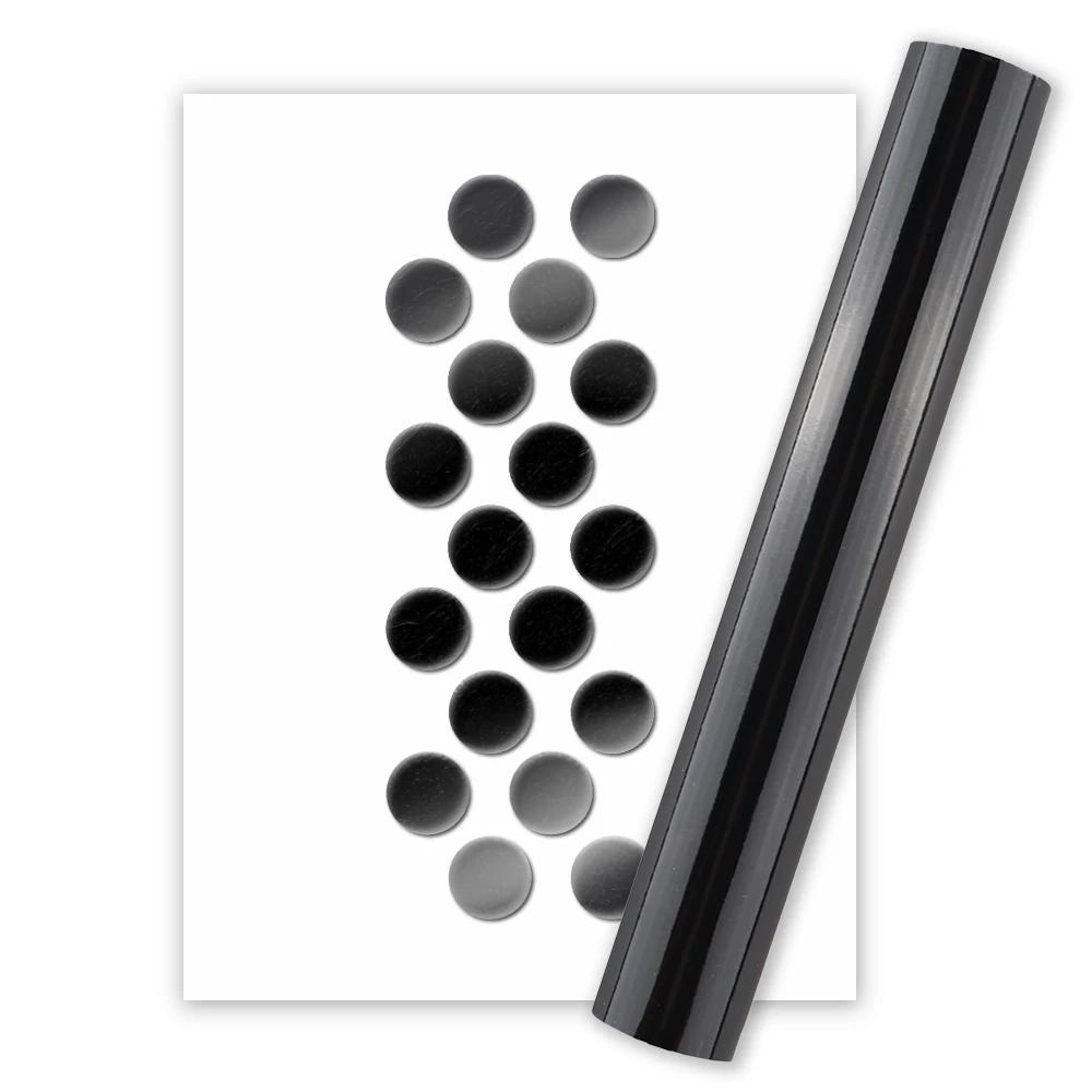 Folhas de transferência holográficas da folha de calor do brilho de papel da folha de carimbo quente da folha de carimbo quente para ofícios de diy 1 rolo 5m x 15cm - Image 1