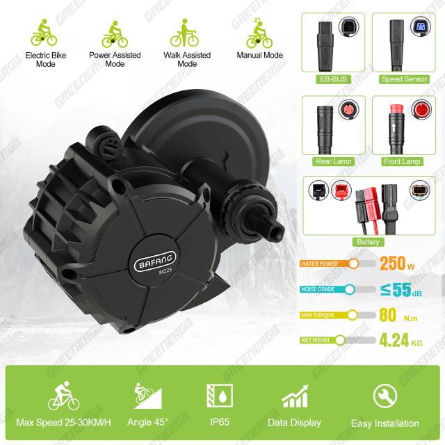 BAFANG Kit de Conversão Ebike M625 750W 100mm