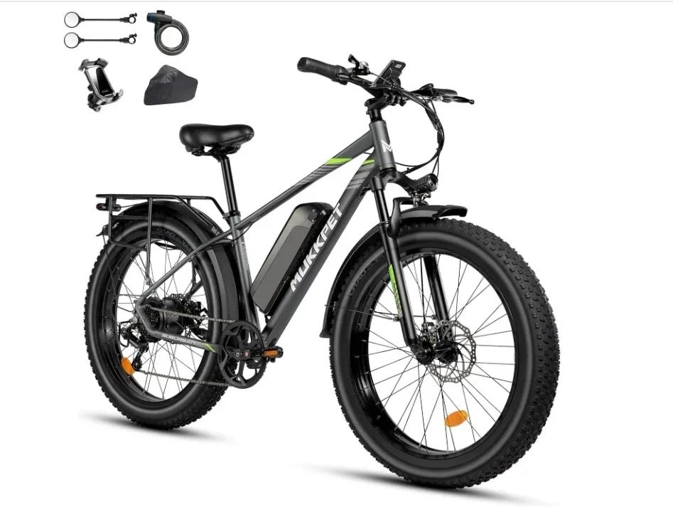 # Bicicleta elétrica 750w motor sem escova 48v18ah bateria de lítio liga de alumínio aldult bicicleta elétrica 26 polegadas pneu cidade e bicicleta - Image 1