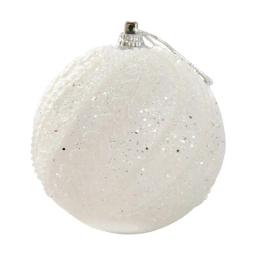 Lantejoulas Glitter Ball Ornamentos para Árvore de Natal, Decoração Pendurada, Bolas De Férias, 8cm - Image 3