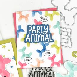 DIY Layering Stencils para Scrapbook, novo morre, selos, festa cogumelo, animal bolo, Outono Inlay Mold, Happy Headlines, cartão do diário, venda quente - Image 3