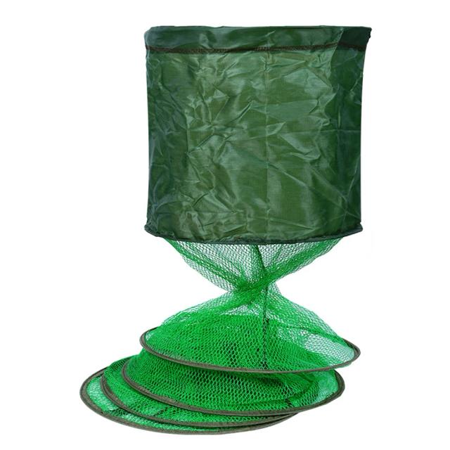 Armadilha de Pesca com Revestimento Adesivo e Anel de Aço Inoxidável - Cesta Eficiente para Captura de Peixes