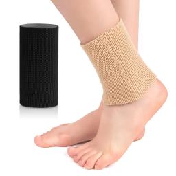 Almofadas de tornozelo para homens e mulheres, tornozeleiras, protetores de calcanhar, compressão elástica, patinação artística - Image 1