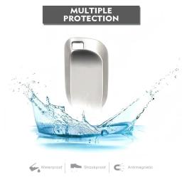 Unidade flash USB 3.0 de haste de metal de alta velocidade Pendrive - 128GB 64GB 32GB 16GB 8GB - Disco U de caneta grátis durável para armazenamento de dados - Image 3