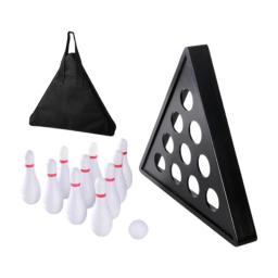 Mesa shuffleboard boliche pinos conjunto para shuffleboard mesa de madeira portátil shuffleboard boliche curling jogo para meninos meninas - Image 1