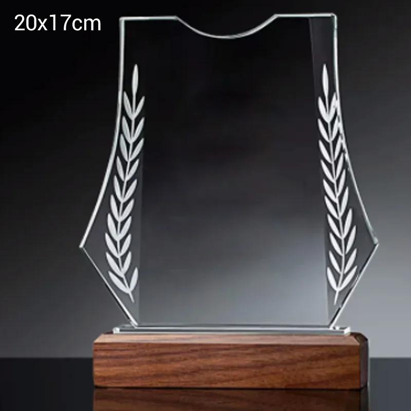 Troféu De Cristal Personalizado, Medalha De Vidros, Cartão De Autorização Criativa High-end, Comenda Lembrança, Prêmio De Empresa - Image 1