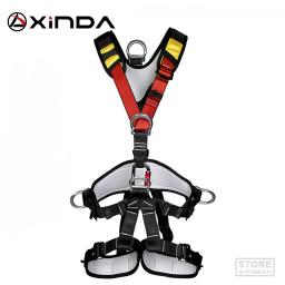 XINDA-Profissional Escalada Harness, Cinto De Segurança De Corpo Inteiro, Anti Fall engrenagem removível, Equipamento De Proteção De Altitude - Image 1