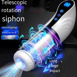 Cinto Masturbador Elétrico para Homens, Boneca Masturbação Masculina, Sexual para Homens, Gueixa, Vagina Eletrônica, Copa de Carne, Pusssy Toy, Casal - Image 2