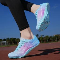 Tênis de corrida leve para homens e mulheres, tênis de treinamento, tênis de atletismo, partida de corrida, tênis esportivos spike, plus - Image 5