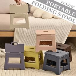 Retrátil plástico Folding Stool, Outdoor Beach Chair, Ultra Light Folding Chair, cadeira de pesca, viagens familiares e caminhadas - Image 2