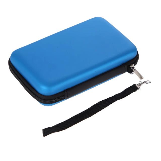 Saco de Armazenamento EVA para Capa Dura - Bolsa de Transporte para Power Bank e Case de Disco Rígido SSD Nintendo 3DS XL/LL